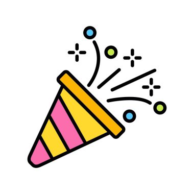 Confetti Creative Icons Design