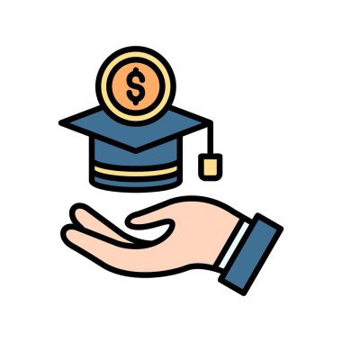 Scholarship Creative Icons Design