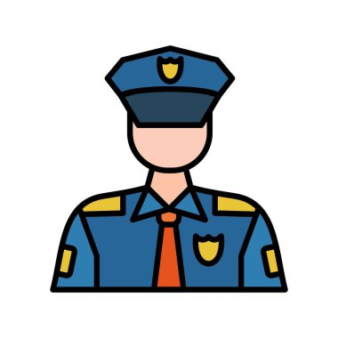Policeman Creative Icons Design