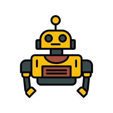 Robot Creative Icons Design