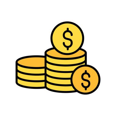 Coins Creative Icons Design