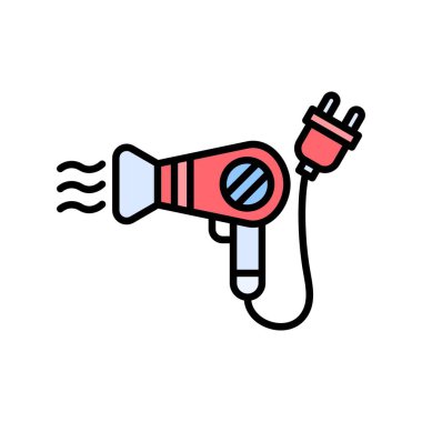 Hairdryer Creative Icons Design