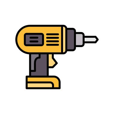 Hand Drill Creative Icons Design