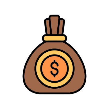 Money Bag Creative Icons Design