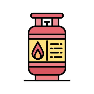 Gas Cilinder Creative Icons Design