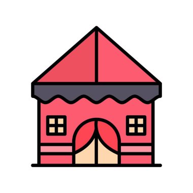 Tent Creative Icons Design