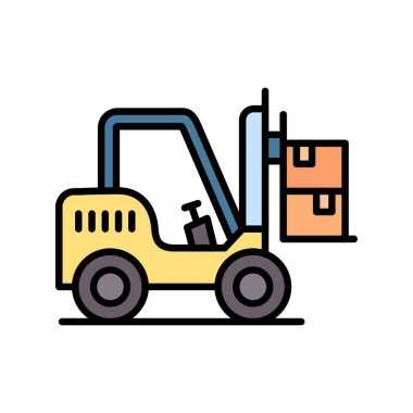 Forklift Creative Icons Design