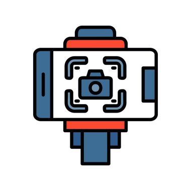 Selfie Stick Creative Icons Design