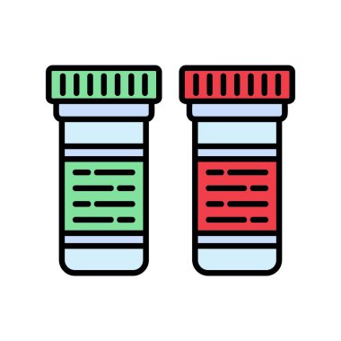Test Tube Creative Icons Design