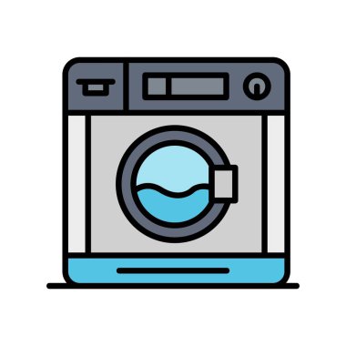 Washing Machine Creative Icons Design