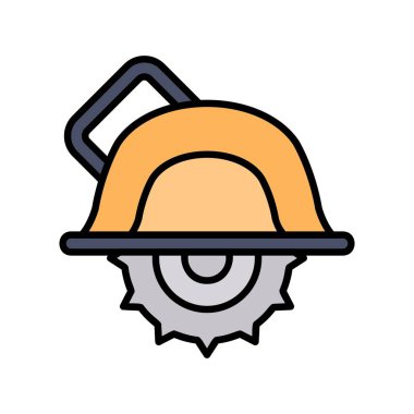 Circular Saw Creative Icons Design