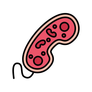Bacteria Creative Icons Design