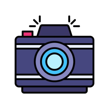 Camera Creative Icons Design