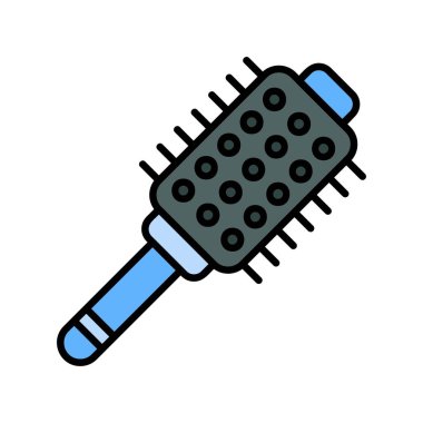 Hair Brush Creative Icons Design
