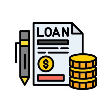 Loan Creative Icons Design