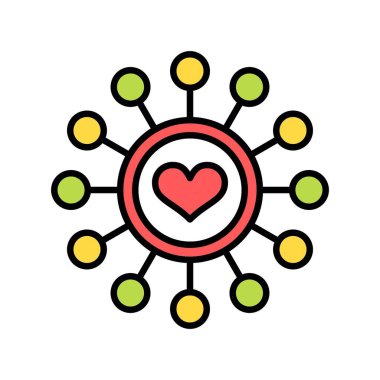 Network Creative Icons Design