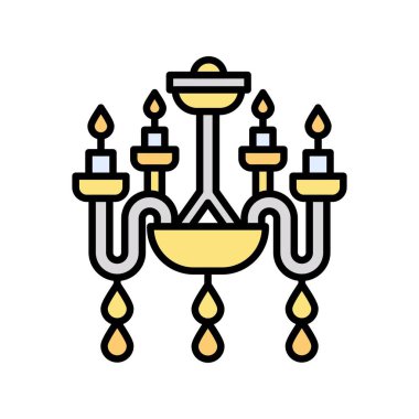 Chandelier Creative Icons Design
