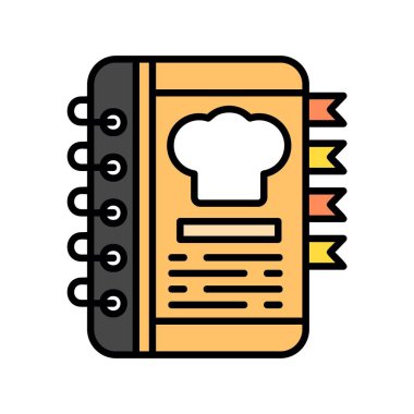 Recipe Book Creative Icons Design
