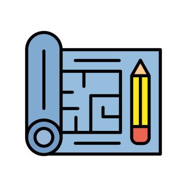 Floor Plan Creative Icons Design