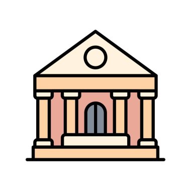 Museum Creative Icons Design