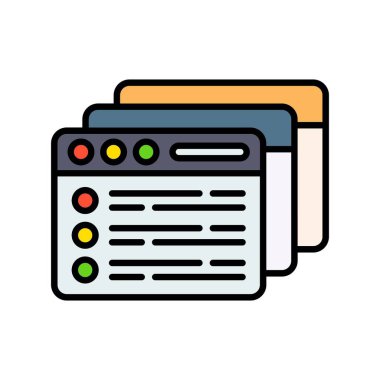 Tabs Creative Icons Design