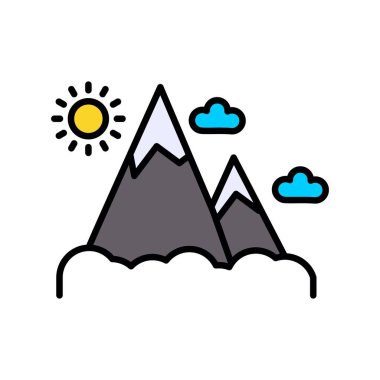 Mountain Creative Icons Design