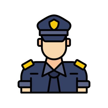 Police Creative Icons Design
