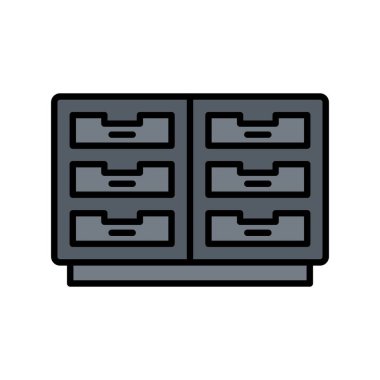 Cabinet Creative Icons Design