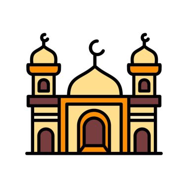Mosque Creative Icons Design