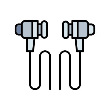 Earphone Creative Icons Design