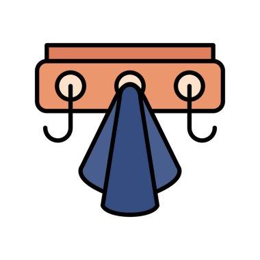 Coat Rack Creative Icons Design