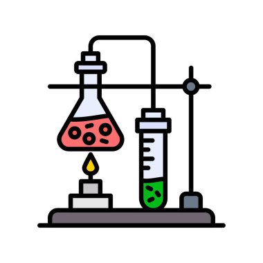 Test Tubes Creative Icons Design