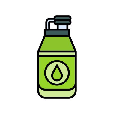 Water Bottle Creative Icons Design
