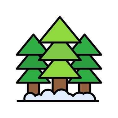 Forest Creative Icons Design
