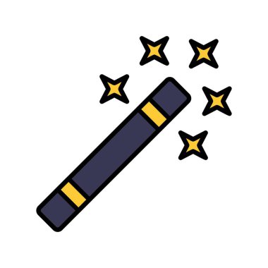 Magic Wand Creative Icons Design