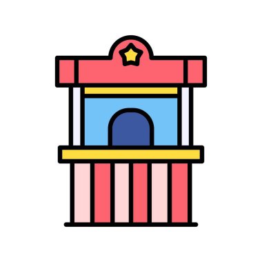 Ticket Box Creative Icons Design