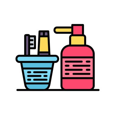 Toiletries Creative Icons Design