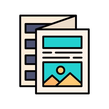 Brochure Creative Icons Design