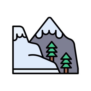Mountain Creative Icons Design