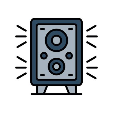 Speaker Creative Icons Design