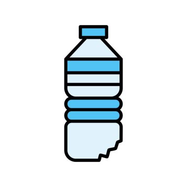 Water Bottle Creative Icons Design