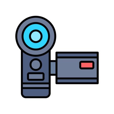 Video Camera Creative Icons Design