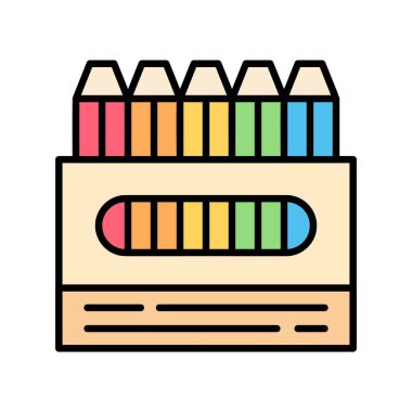 Crayons Creative Icons Design