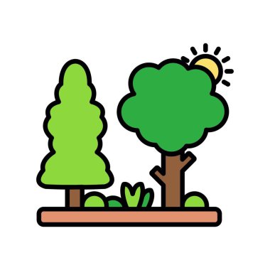 Forest Creative Icons Design