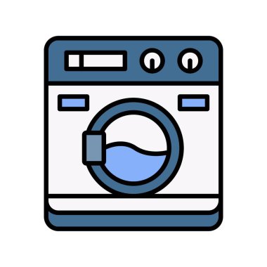 Washing Machine Creative Icons Design