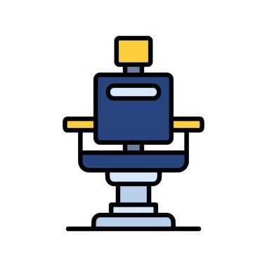 Barber Chair Creative Icons Design
