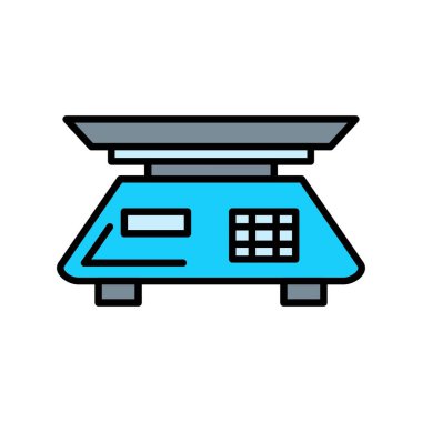 Food Scale Creative Icons Design