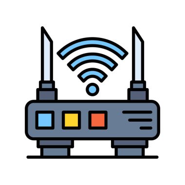 Router Creative Icons Design
