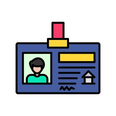 Id Card Creative Icons Design