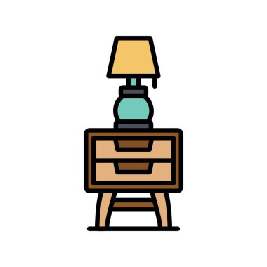 Night Stand Creative Icons Design